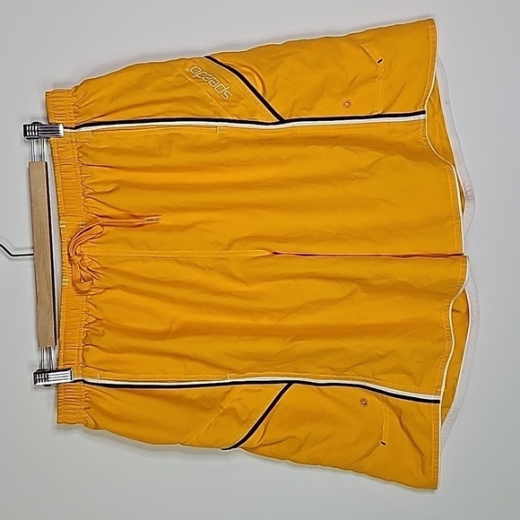SPEEDO yellow XL swim shorts - Picture 1 of 5